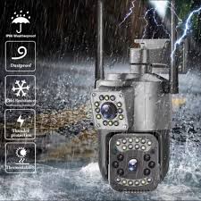 CAMARA IP EXTERIOR DOBLE LENTE